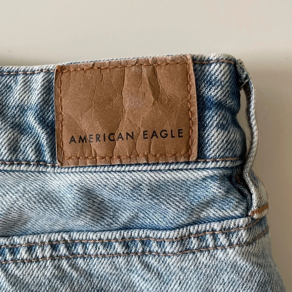 American Eagle Jean Shorts Zipper Fly Beach Coastal Denim Short